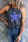 Sequin Star Grecian Neck Tank