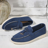 Round Toe Flat Slip-Ons