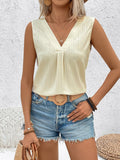 Honey Cutout V-Neck Tank