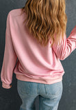 Valentine’s Day XOXO Round Neck Drop Shoulder Sweatshirt