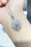 5 Carat Moissanite 925 Sterling Silver Necklace