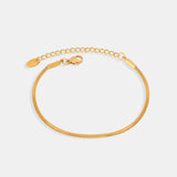 18K Gold-Plated Minimalist Bracelet