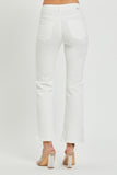 RISEN Full Size Mid Rise Jeans with Pockets